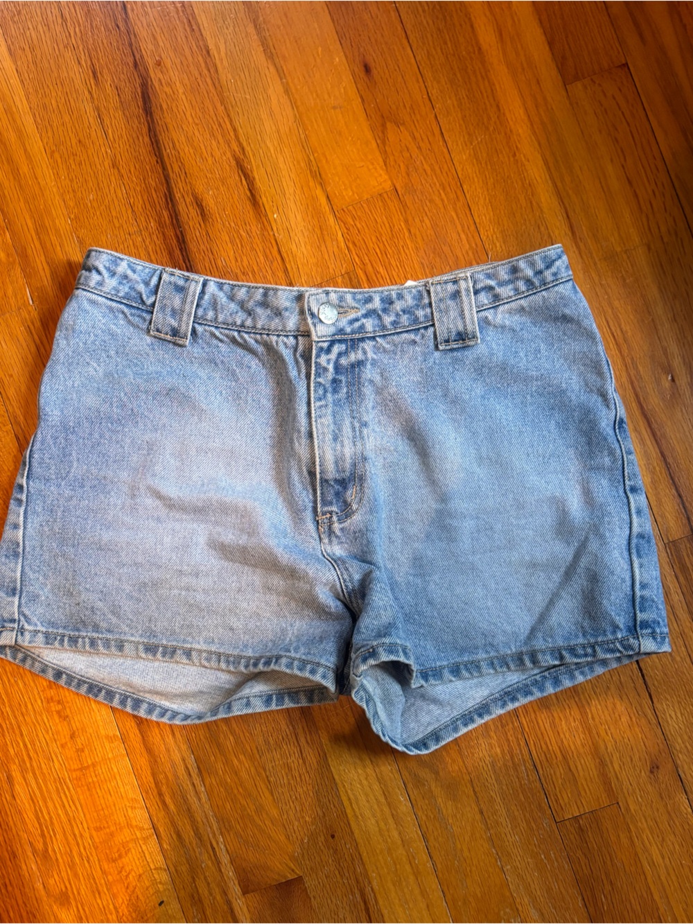 Paris Blues Shorts Vintage Y2K light wash denim size 8